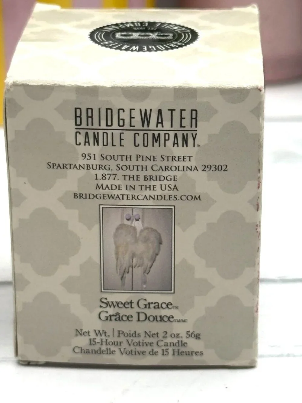 Bridgewater Candle Company Sweet Grace & Kiss In The Rain Votive Candles